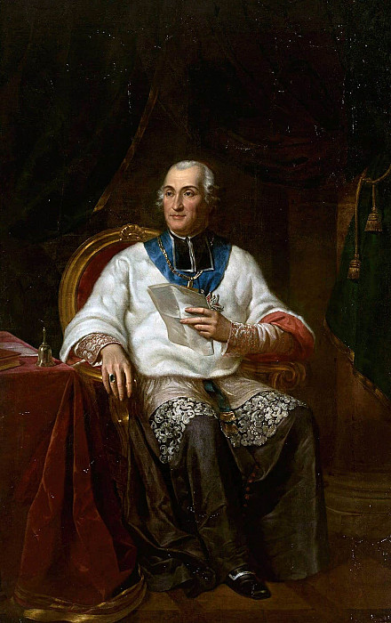 Портрет Адама Красинского (1714–1800), епископа Каменецкого. Антоний Бродовский