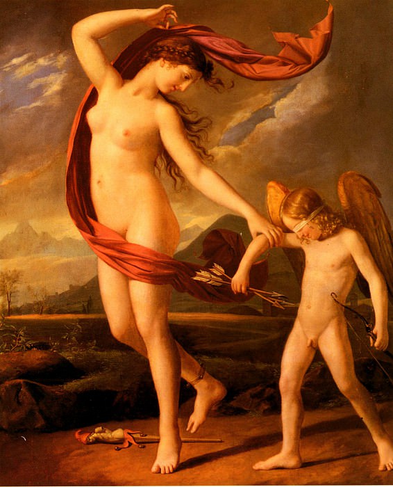 Psyche et Cupidon. Joseph Berger