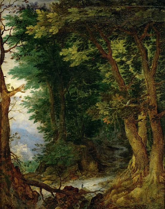 Forest Landscape. Jan Brueghel The Elder