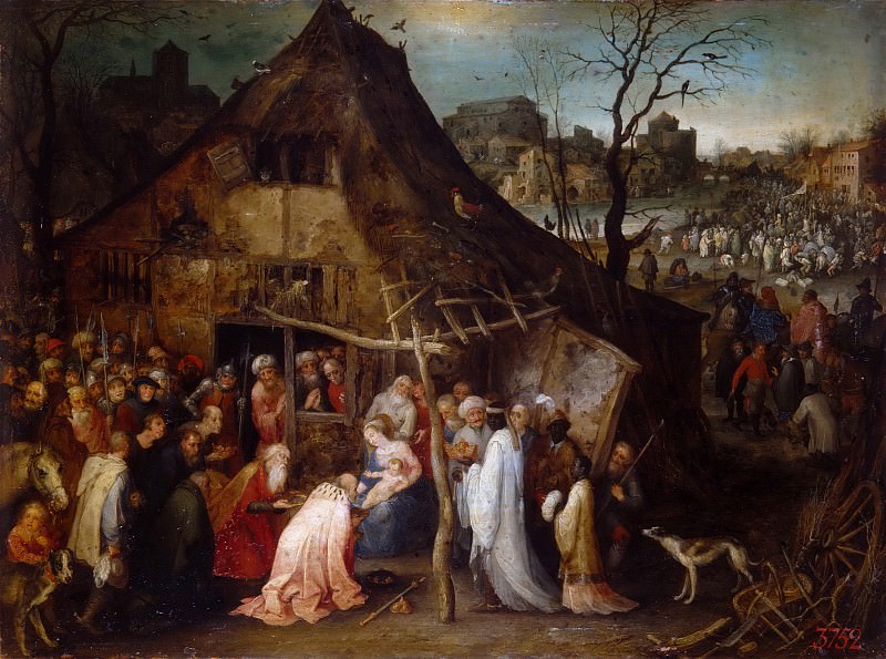 Adoration of the Magi. Jan Brueghel The Elder