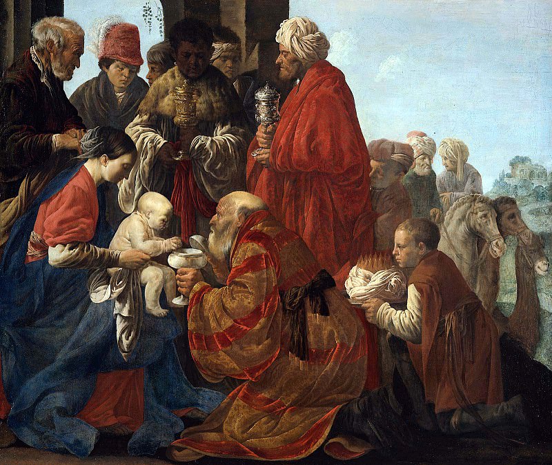 Adoration of the Kings. Hendrick Terbrugghen