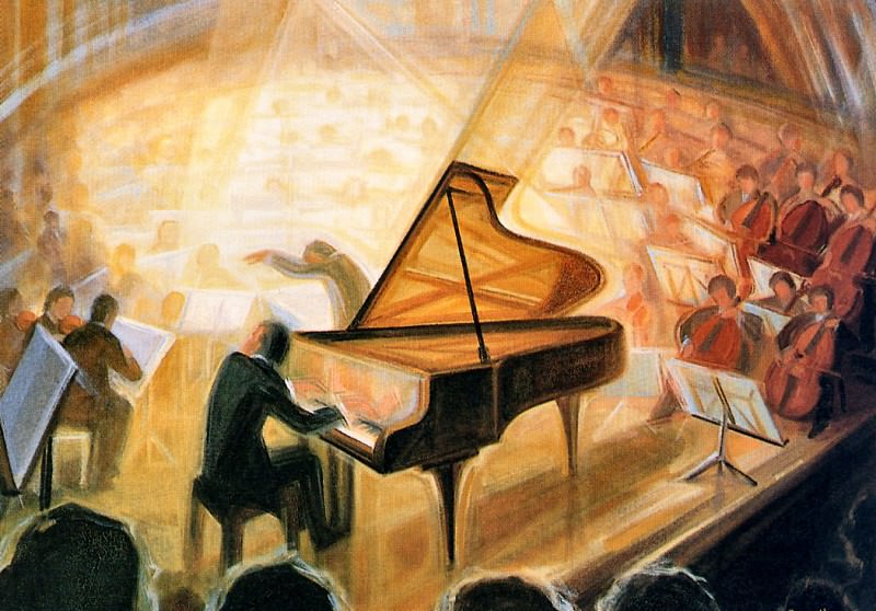 Piano et Orchestre. Eliane Bergelin
