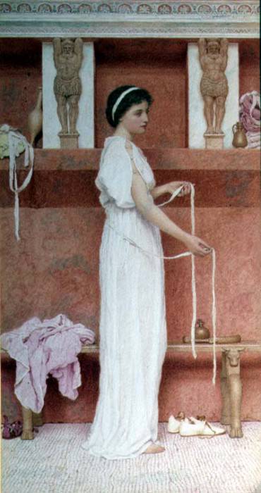 Перед принятием ванны, 1902. Джордж Лоуренс Буллейд