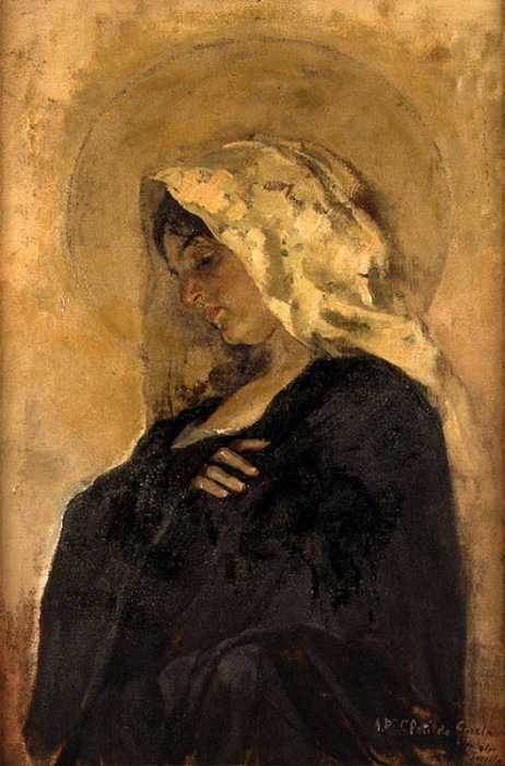 The Virgin Mary. Joaquin Sorolla y Bastida