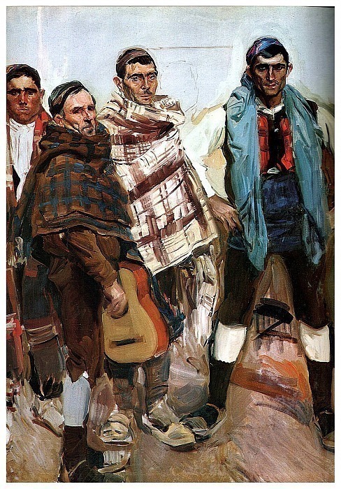 Aragonese types, Joaquin Sorolla y Bastida