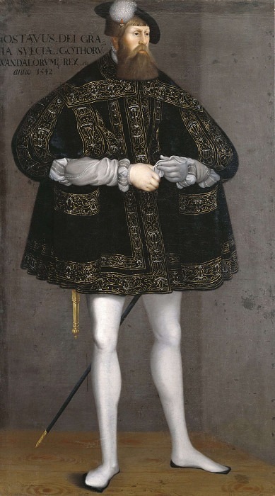 Gustav I (1497-1560), King of Sweden. Jacob Binck (After)