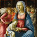 Мадонна с Младенцем среди пяти ангелов, Сандро Боттичелли