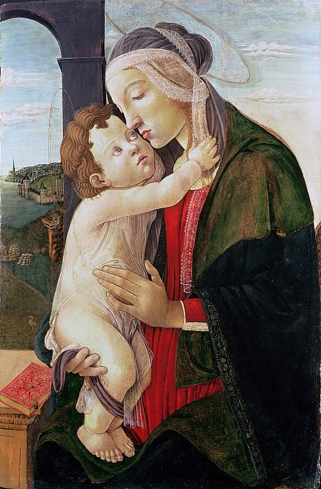 The Virgin and Child. Alessandro Botticelli