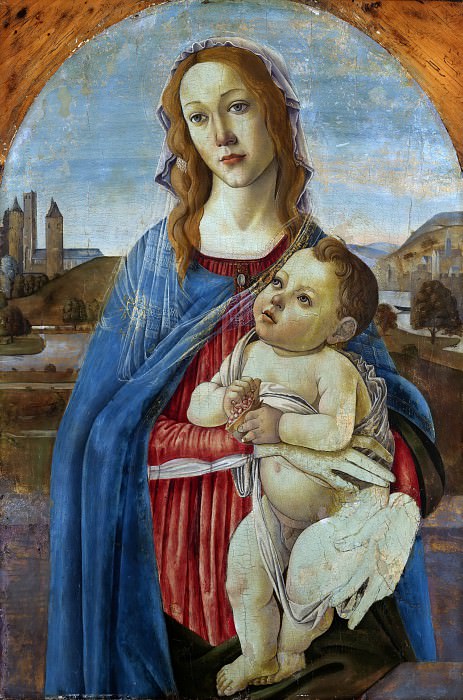 Мадонна с Младенцем. Сандро Боттичелли