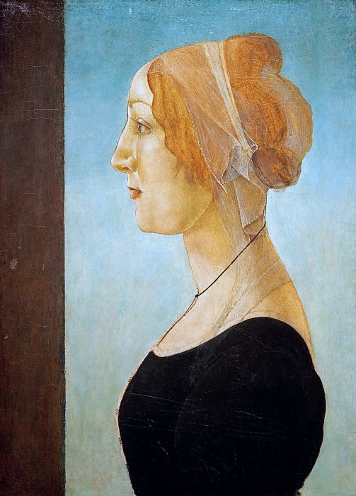 Женский портрет. Сандро Боттичелли