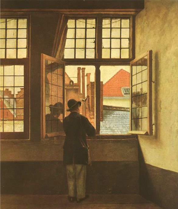 Мужчина у окна. Анри де Брекелер
