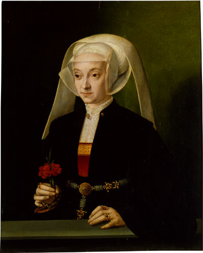 Portrait Of A Young Woman. Bartholomäus Bruyn