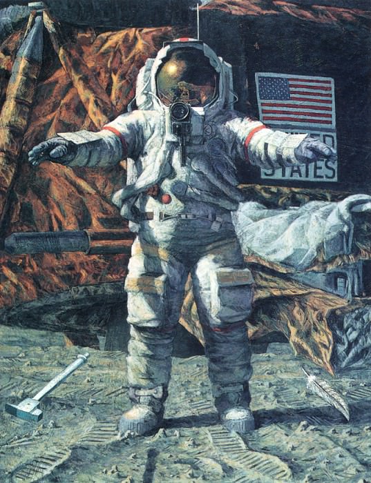The Hammer and the Feather. Alan Bean