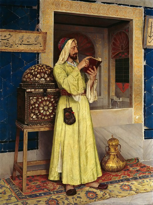 Reading Arab. Osman Hamdi Bey