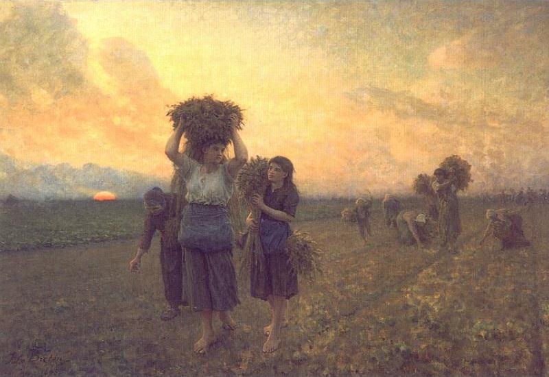 The Last Gleanings. Jules Adolphe Breton