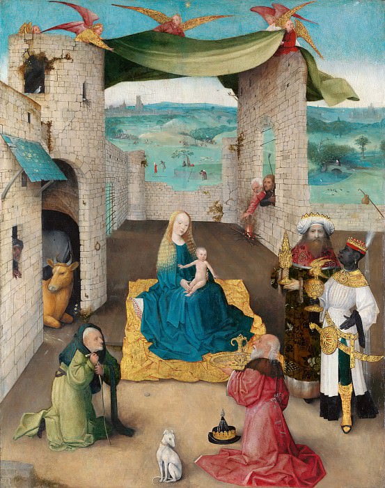 The Adoration of the Magi. Hieronymus Bosch