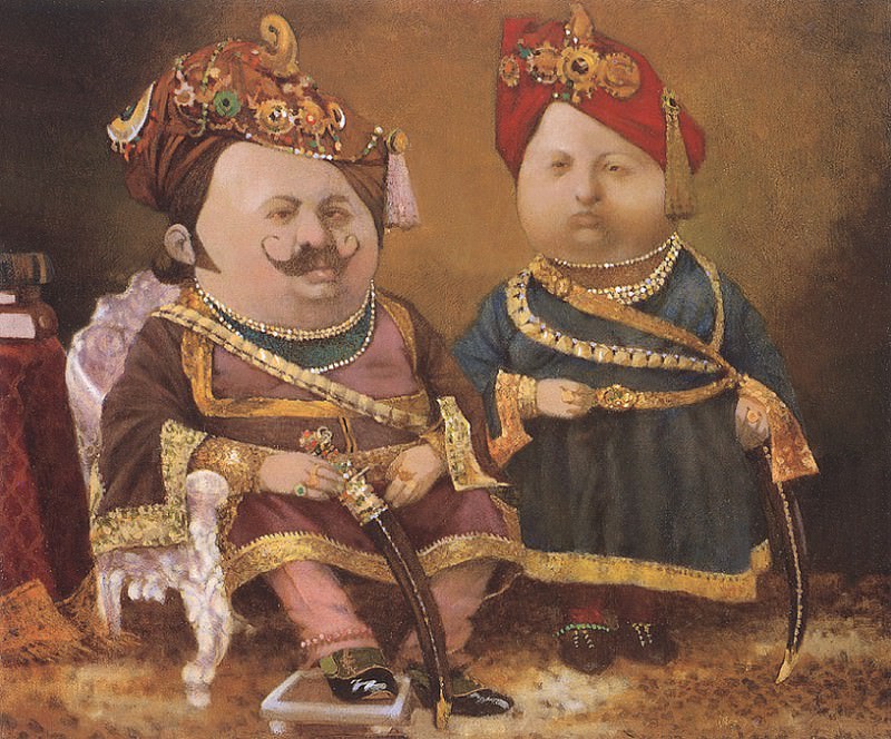 Монарх и его сын. Чарльз Брагг