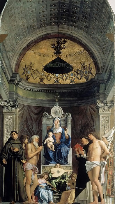 San giobbe altarpiece. Giovanni Bellini