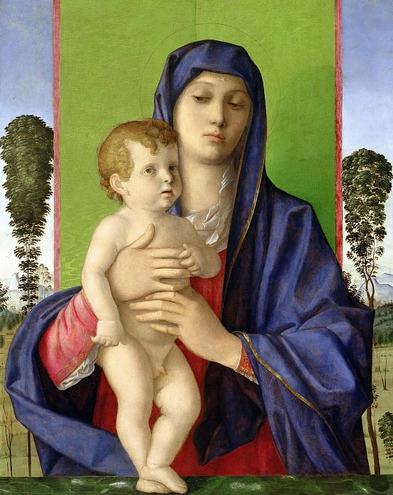 Madonna degli alberetti. Giovanni Bellini