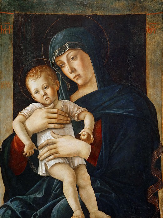 Madonna and Child (Greek Madonna). Giovanni Bellini