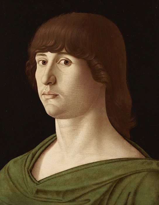 Portrait of a young man. Giovanni Bellini
