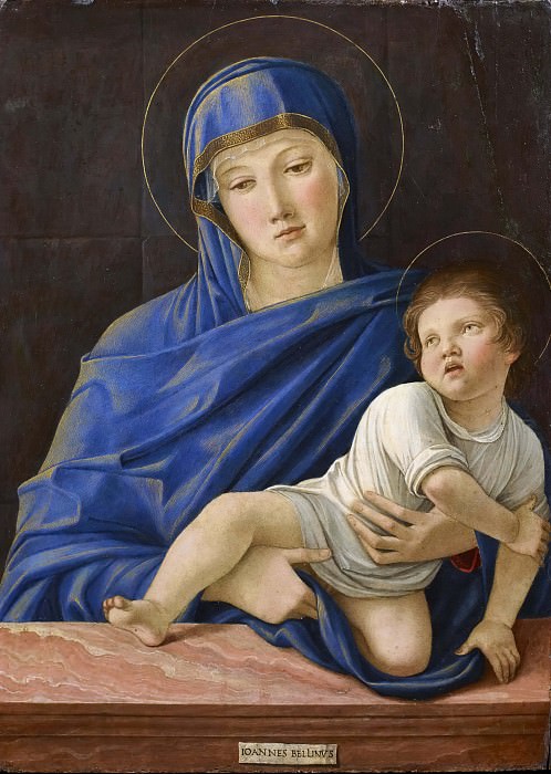 Madonna with the child. Giovanni Bellini