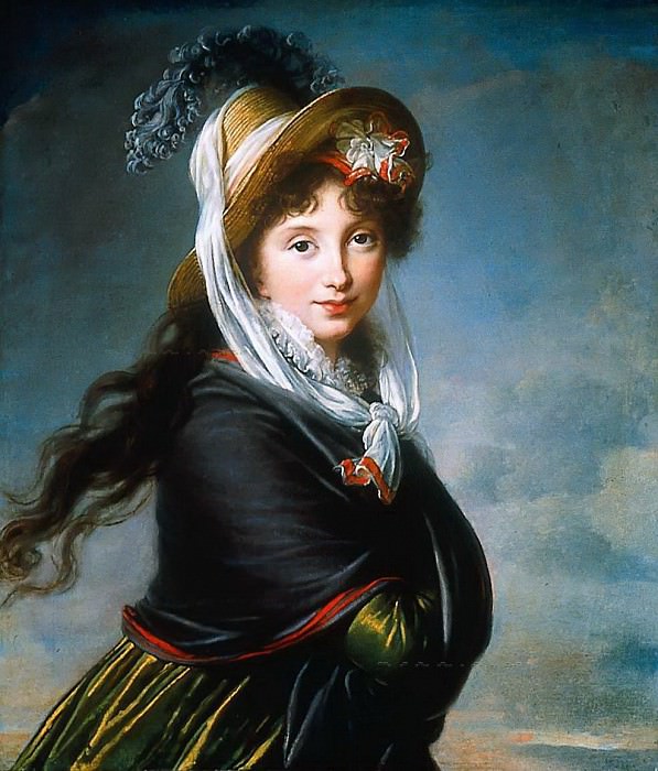 Portrait of a Young Woman. Élisabeth Louise Vigée Le Brun