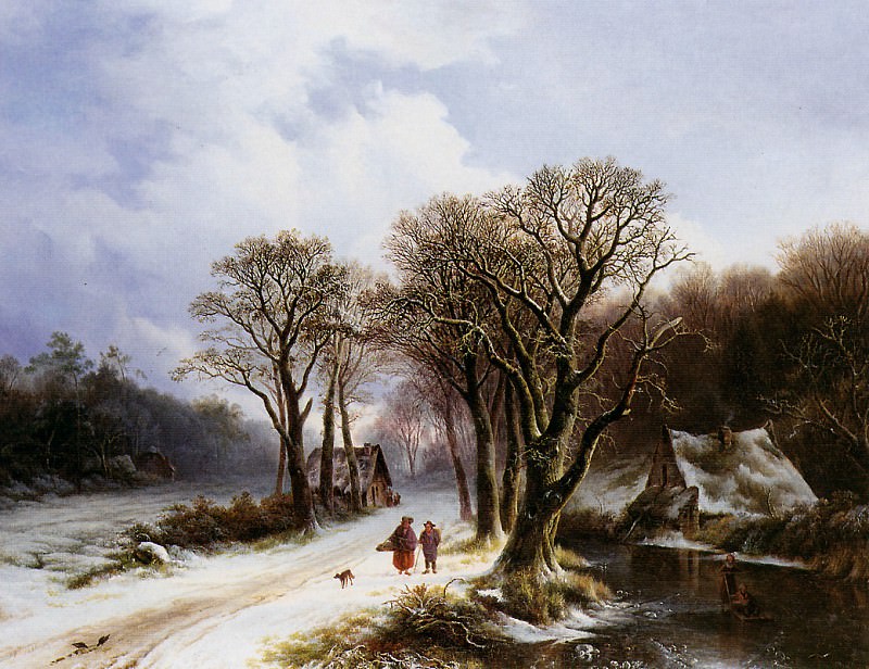 Winterlandscape. Willem Bodemann