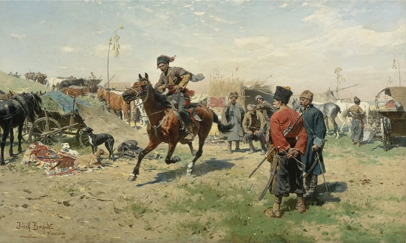 Запорожские казаки. Юзеф Брандт