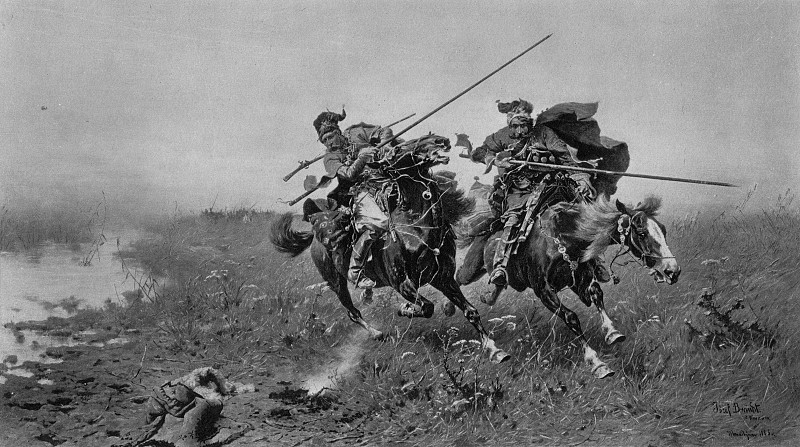 В пути, 1650. Юзеф Брандт