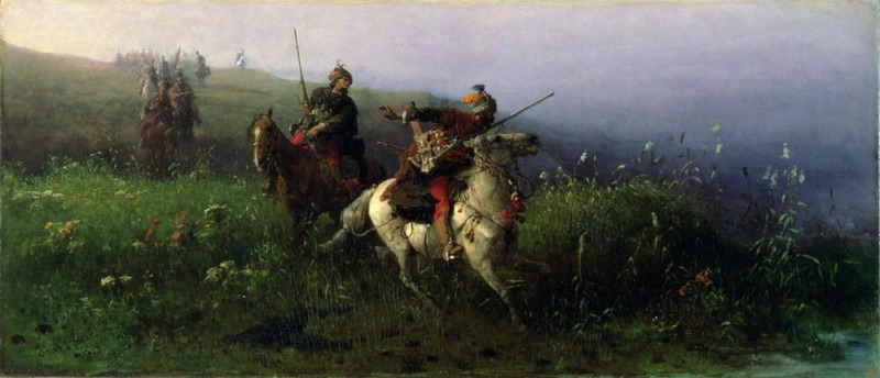 В разведке. Юзеф Брандт