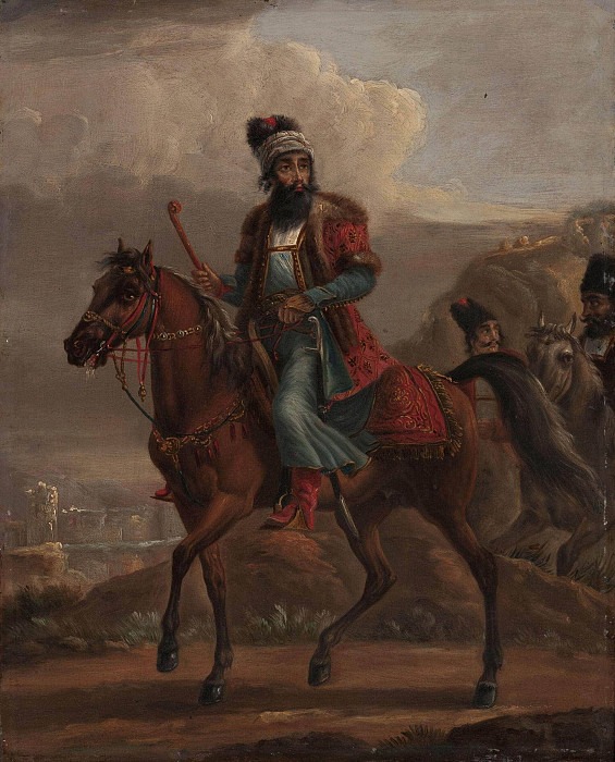 Кавказский всадник. Юзеф Брандт