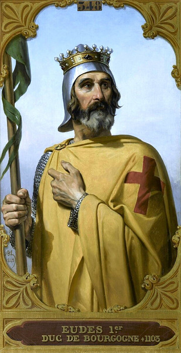 Duke Odo I of Burgundy, called Borel. Merry-Joseph Blondel