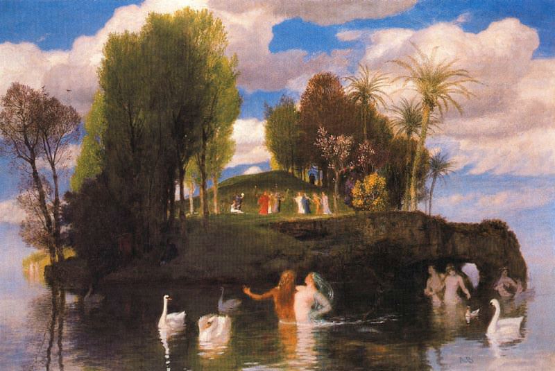 The Island of Life. Arnold Böcklin