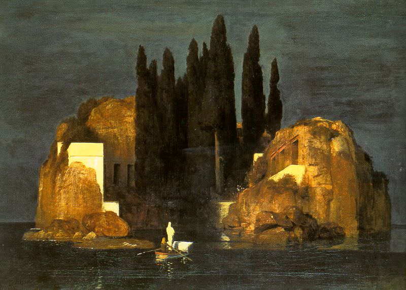 1880 The Isle of the Dead. Arnold Böcklin