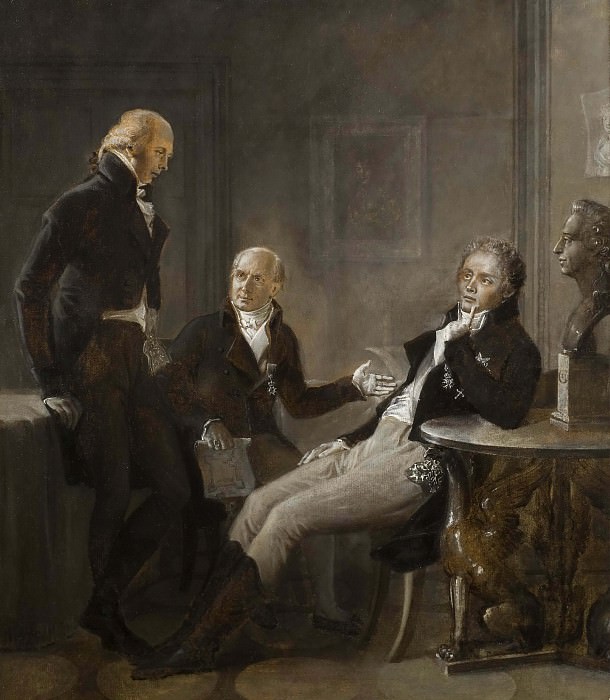 Johan Fredrik Aminoff, Johan Albrekt Ehrenström and Gustaf Mauritz Armfelt