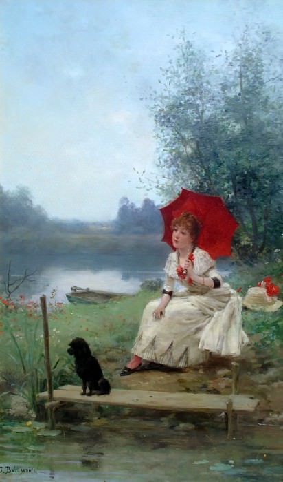 Wistful Thoughts. Jules Frederic Ballavoine