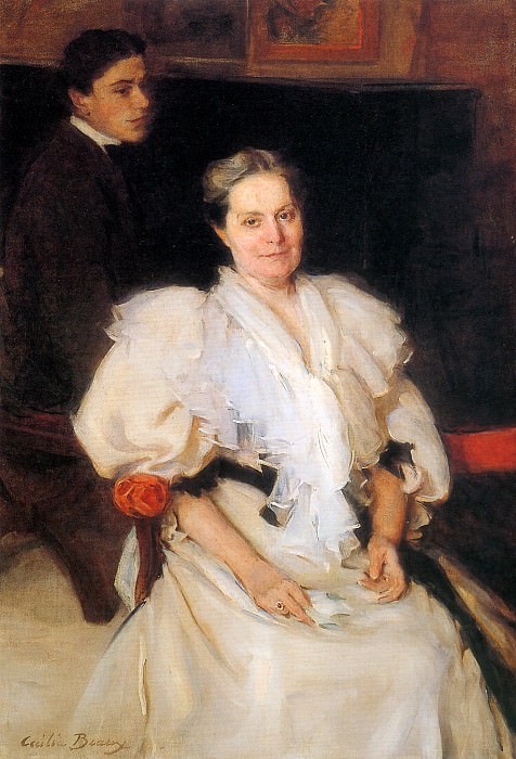 Mother and son. Cecilia Beaux
