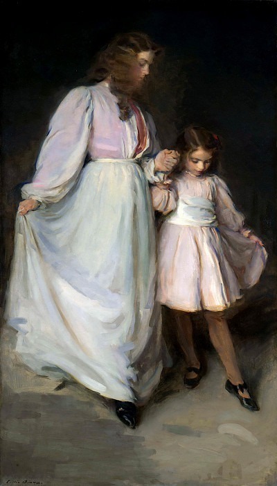 Dorothea and Francesca. Cecilia Beaux