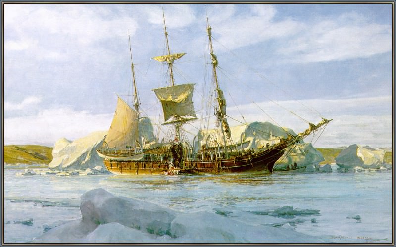 Morning Star Hudson Bay 1864. Christopher Blossom