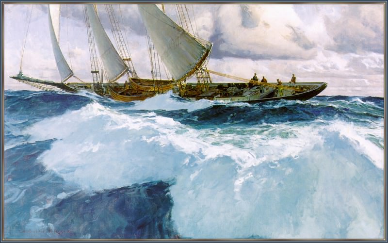 Among The Rolling Breakers. Christopher Blossom