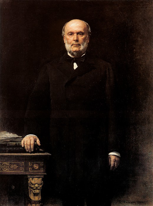 Portrait of Jules Grevy. Léon Joseph Florentin Bonnat