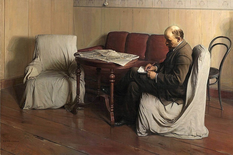 V.I. Lenin in Smolny. Isaak Brodsky