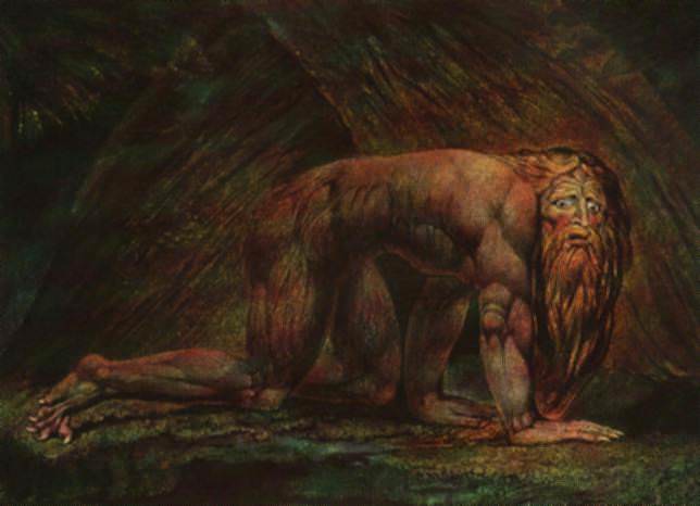 nebuchadnezzar. William Blake
