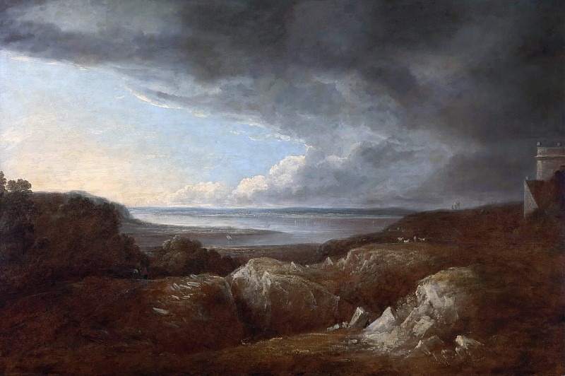 View of the River Severn, near King’s Weston, Seat of Lord de Clifford. Benjamin Barker