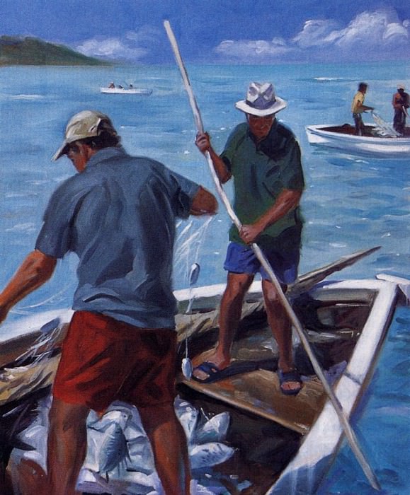 Mauritian Fishermen. Aldo Balding