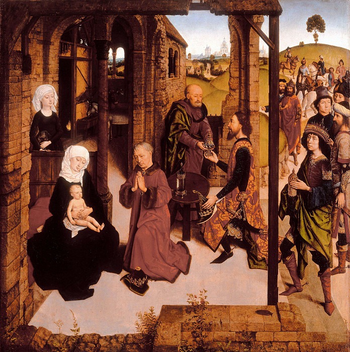 Adoration Of Magi. Dieric Bouts