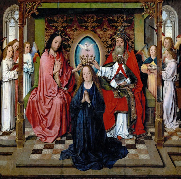 Coronation of the Virgin. Dieric Bouts