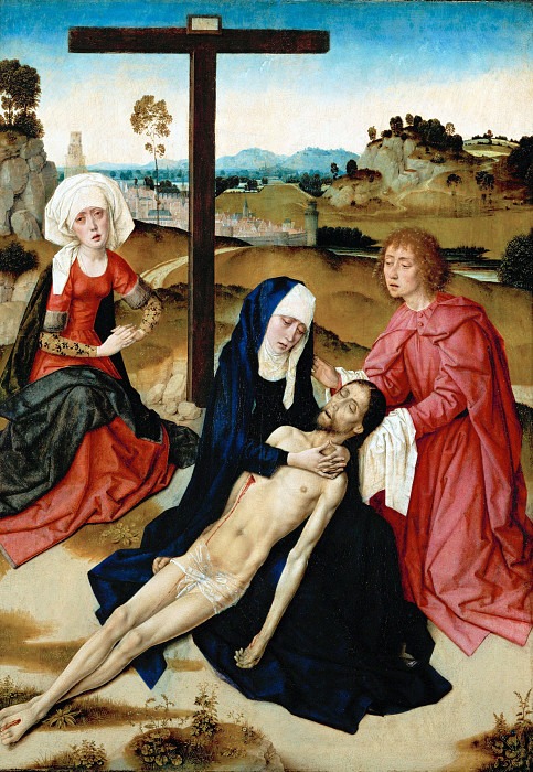 The Lamentation Of Christ. Dieric Bouts