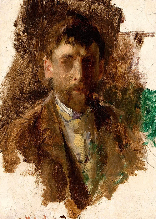 Self-Portrait. Robert Frederick Blum